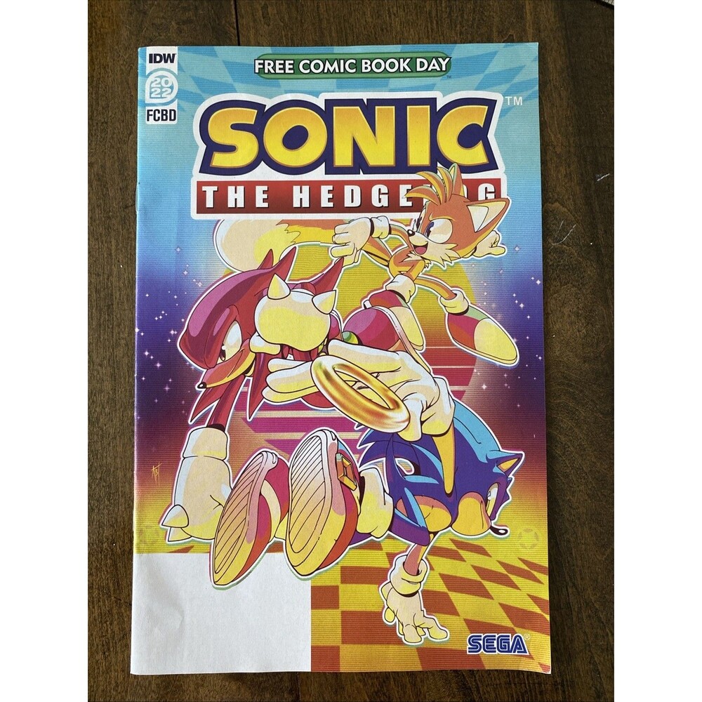 FCBD Sonic The Hedgehog (2022) NM IDW Promo Comic Book Knuckles Tails Ian Flynn